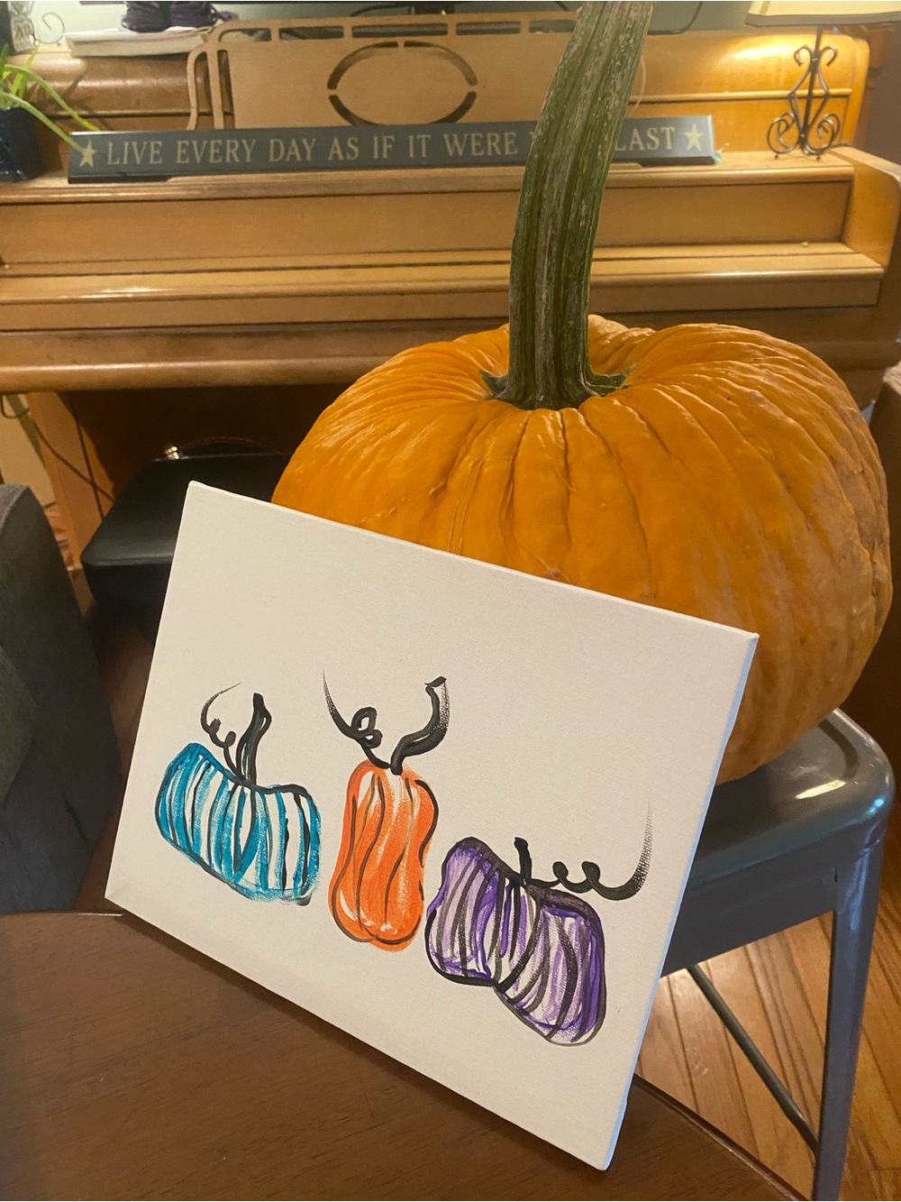 🎃 🎨 8x10 cutest pumpkin in the patch painting 🎨 🎃